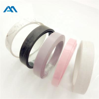 China Furniture Edge Decoration Edge Edging PVC For Furniture Decoration And Protective Edge Edging Strip PVC High Quality Melamine en venta