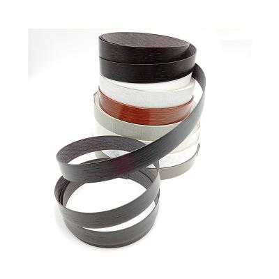 Cina Furniture Edge Decoration Melamine Dark Edging PVC ABS Acrylic Tape Strip For Board Edge Strip Strips Furniture Accessories in vendita