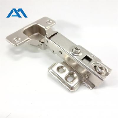 China Modern Furniture Hardware Accessories Custom Cabinet Hinge Fixed On Door Mounted Hinge Soft Closing Hinges zu verkaufen