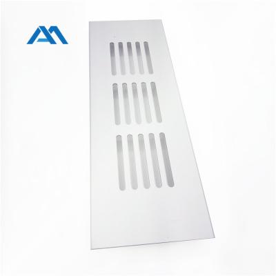 China Modern Air Vent Grill Aluminum Ventilation In Cabinet To Return Air Vent Grill For Sideboard Te koop