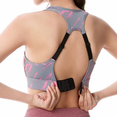 China Breathable Heavy Support Seamless Gym Bra For Yoga Sports Removable Running Bra Adjustable Fitness Pads Breathable Bra For Girl for sale