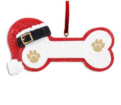 China Home Decoration Dog Bone Christmas Ornaments for sale