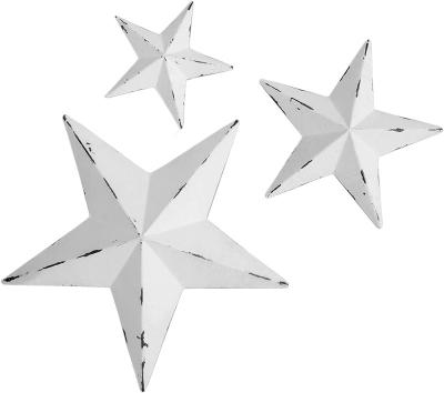 China Europe Metal Star Wall Decoration Mounted Wall Art for sale