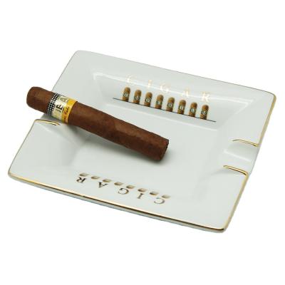 China Europe Best Seller Ceramic Cigar Ashtray for sale