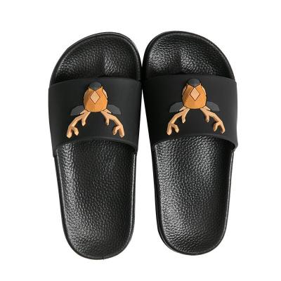 China Fashion trend 2021 summer unicorn news parent-child cartoon thick-soled slippers home indoor slippers for sale