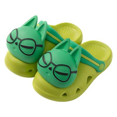 China Durable Children's Cave Shoes Cute Girl Summer Toddler Boys Dinosaur Cartoon Waterproof Breathable Slippers XQM for sale