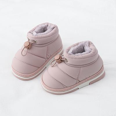 China Anti-slippery Warm Outdoor Cute Children Home Fur Shoes Soft Slippers Winter Autumn Fur Shoes for sale