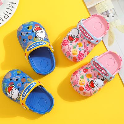 China Others Baby Slippers 1-3 Years Girls Indoor Home Children's Hole Shoes Infant Non-slip Boys Cool Slippers for sale