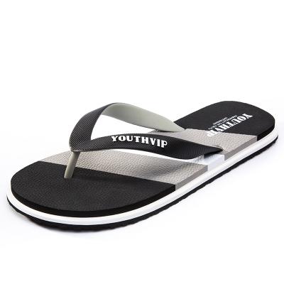 China 2021 fashion trend new men's summer tide men's flip flops slippers clip hobble sports beach outdoor non-slip sandals for sale