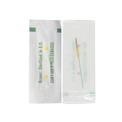 China Stainless Steel Disposable Permanent Makeup Tattoo Needle For Single Use for sale