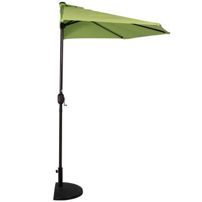 China Patio Modern Quirky Outdoor Garden Half Parasol Umbrella for sale