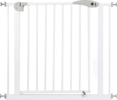 China Easy Sustainable Walk-Through Iron Security Gate for Doors and Stairs with Auto-Close and Hold-Open Features for sale