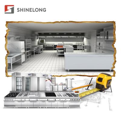 China NG or LPG standard and customization restaurant kitchen equipment for sale full set cooking equipment commercial restaurant supplies for sale