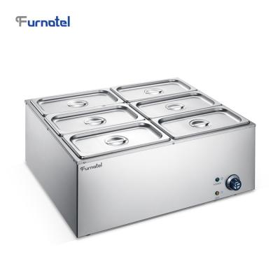 China Heavy Duty Multifunctional Commercial Soup Bain Marie Food Warmer For Sale Stainless Steel for sale