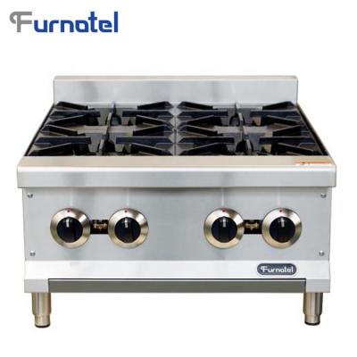 China Hotel Style Counter Top Gas Stove American Stove With 4-Burner for sale