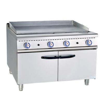 China Restaurant 700 Series Flat Gas Griddle With Plate Make Stainless Steel Gas Griddle for sale