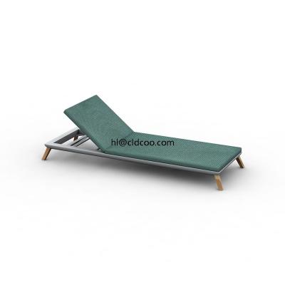 China Eco - Friendly Aluminum Sun Beds Sofa Beach Outdoor Pool Furniture for sale