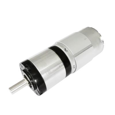 China 42mm DC Motor 12v 24 V 100 Rpm High Torque Drip Proof 18V Geared DC Planetary Gear Motor for sale