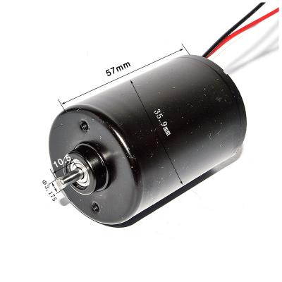 China drip proof 12 volt 3000 rpm dc brushless motor for electric fan for sale