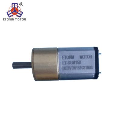 China 1.5v 12v Drip Proof Mini Small Dc Gearbox Motor With Gear Reduction For Opener / Clutch / Switch for sale