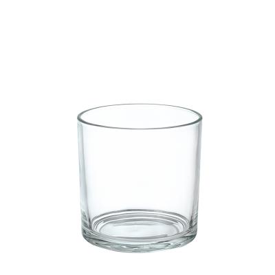 China Custom Creative Recycled Empty Glass Aroma Candle Shape Candle Holders Egg Jars For Scented Candles Bulk for sale