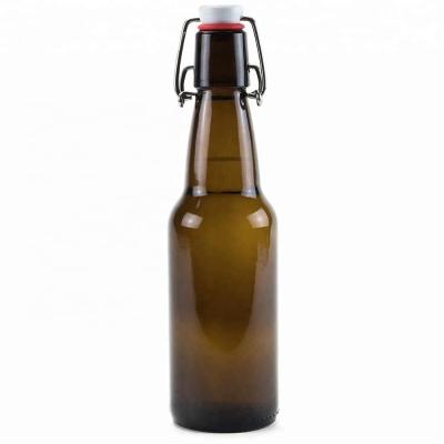 China Wholesale 250ml 330ml 500ml 1000ml Viable Empty Amber Glass Beer Bottles for sale