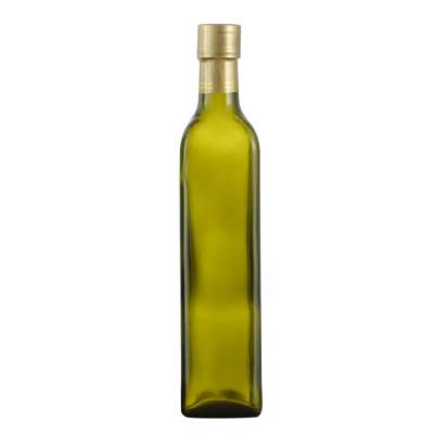 China 100ml 250ml 500ml 750ml 1000ml Order-Friendly Clear Dark Green Amber Vinegar Olive Oil Glass Edible Bottle With Lid for sale