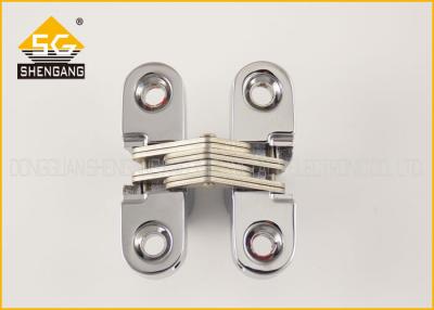 China Zamak 180 Degree Cabinet Concealed Hinge For Interior / Cupboard Door for sale