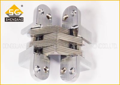 China Hidden 180 Degree Cross Concealed Inside Door Hinges Of Zinc Alloy for sale