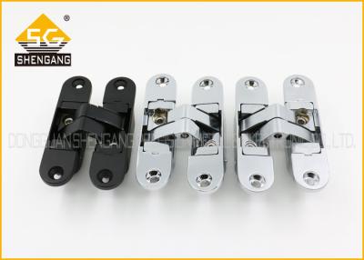 China Zinc Adjust Concealed Interior Wood Wardrobe Door Hinges 180 Degree for sale