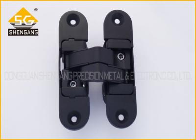 China 180 Degree Zinc Alloy 3D Adjustable Invisible Door Hinges For Folding Door for sale