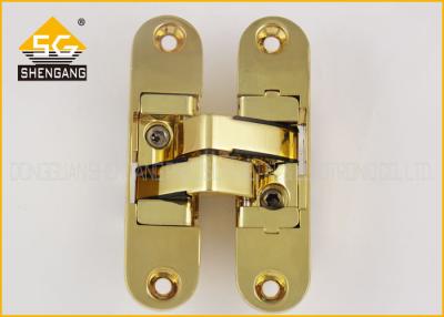 China 111.5 X 29mm 180 Degree Adjustable Concealed Hinge For Wooden Doors for sale