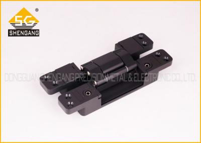 China Commercial 3D Metal Interior Door Hidden Hinge Opening 180 Degree for sale