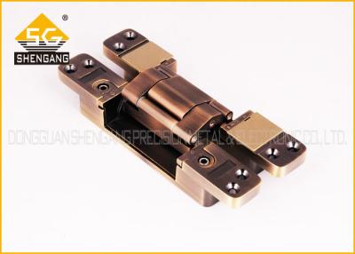 China 180 Degree Heavy Duty Folding Concealed Three Way Hinge 120 Kgs for sale