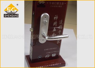 China Adjustable Italian Wood Interior Door Silent Door Handle Lock Noise Elimination for sale