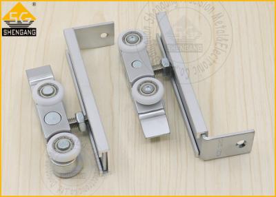 China Zinc Alloy Sliding Door Hardware Wardrobe Door Roller 90*26*30mm for sale