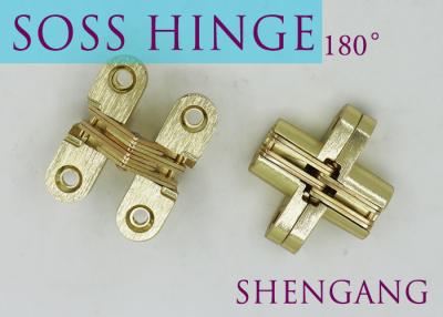 China SOSS Mortise Mount Invisible Concealed Door Hinges With 4 Holes 2-3/4