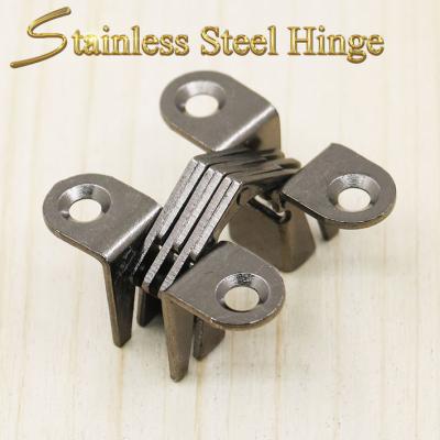 China 39*13*17.5 mm Stainless Steel Concealed Hinges / Heavy Duty Concealed Hinges for sale