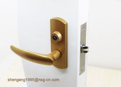 China Japanese Zamak Interior Door Handle Lock Set Silent Lock SG-LRS01L01 General Type for sale