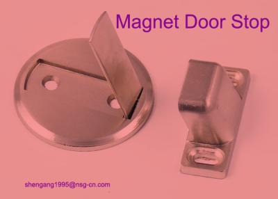 China Zinc Alloy Door Stopper / Door Closer / Door Catcher With Magnetic Zinc Material for sale