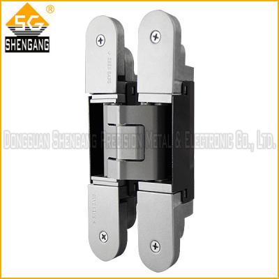 China adjustable concealed hinges 180 opening angle for sale