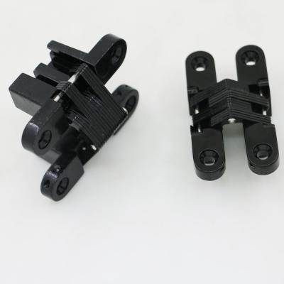 China black zamak small concealed hinge soss invisible hinge made in china factory for sale