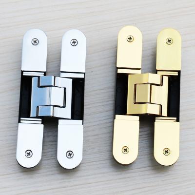 China 3d adjustable hinge uk 180 degree hidden door hinges for sale