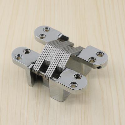 China SOSS Door Hardware Invisible 180 Degree Concealed Hinges For Wooden Doors 90kg/Pair for sale