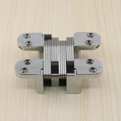 China SOSS Type Concealed Hinge Invisible 180 Degree Concealed Hinges For Wooden Doors 90kg/Pair for sale