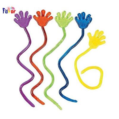 China 72 PCS Vinyl Glitter Hands Gift Birthday Gifts Sticky Toys Candy 7