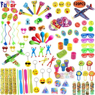 China 120PCS Carnival Prizes Kids Birthday Gifts Carnival Prizes Box Goodie Bag Fillers Classroom Rewards Pinata Filler Toys Treasure Box for sale