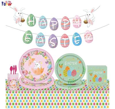 China For Party 118 Pieces Birthday Decoration Easter Festival Disposable Gift Set for sale