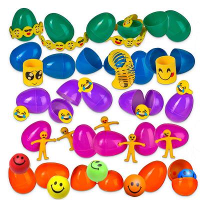 China 25PCS Plastic Gifts Assortment Children Surprise Easter Egg Plastic Toys For Wholesale for sale