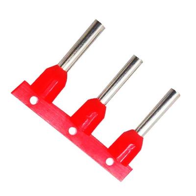 China Wire Crimping High Performance EVN Series Nylon Ferrule Terminal Pre-insulated Wire Crimping Automatic Cable Connector EVN1512 Coil Terminals for sale